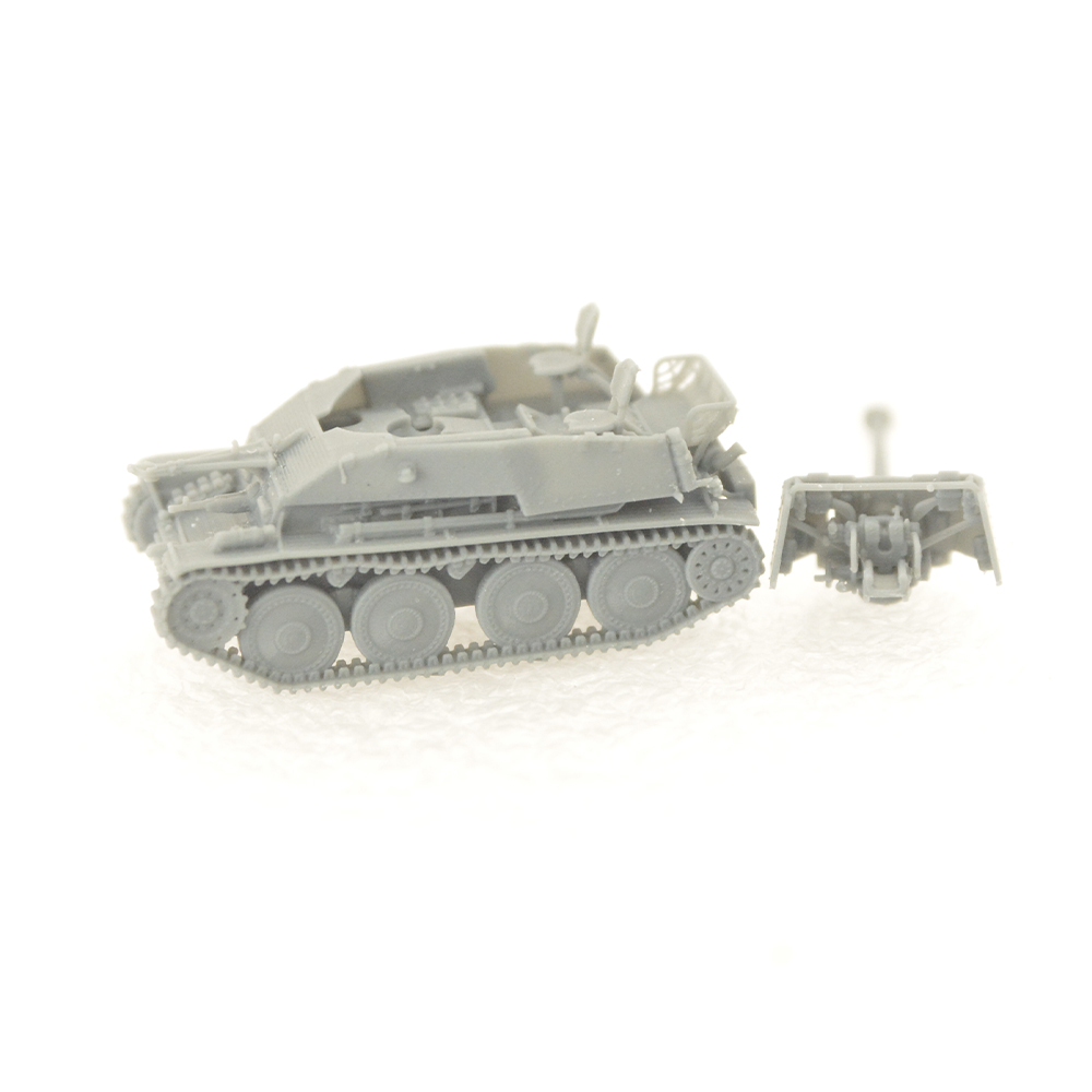Model Kit Destroyer - German 38T MarderIII Sd.Kfz.139[762MM]Destroyer 1/144 1/200