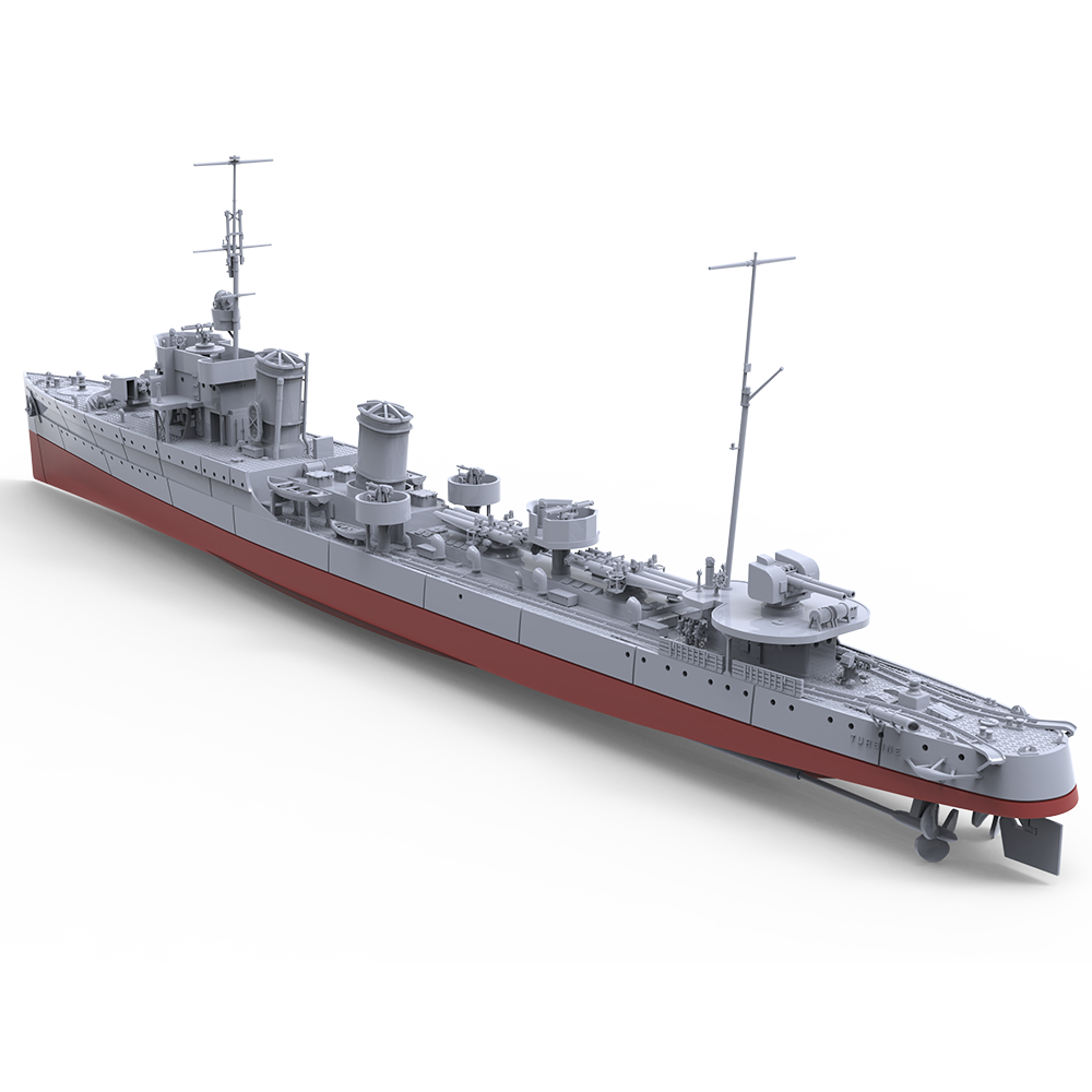 Model Kit Destroyer - SSC732 MRY-SFW 1/350 1/700 1/200 Italian