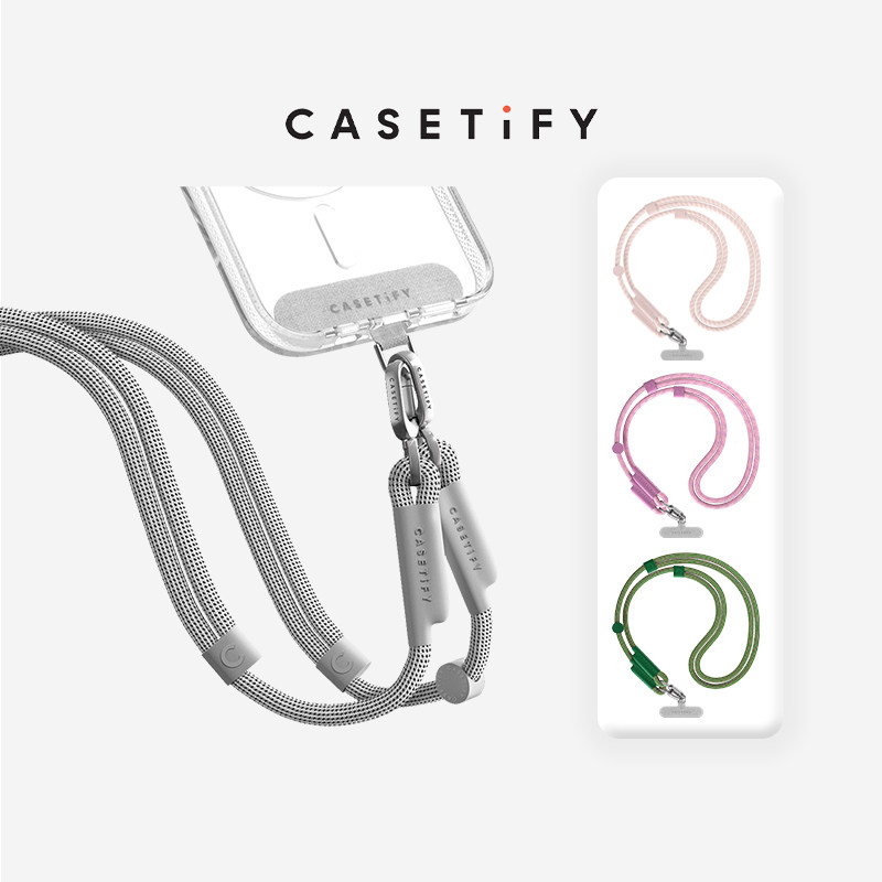 Model Kit Game - CASETiFY Woven Cord Phone Strap Set