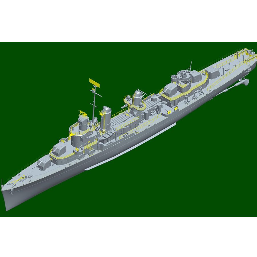Model Kit Destroyer - Fletcher DD-445 USS Destroyer 65309 Trumpeter