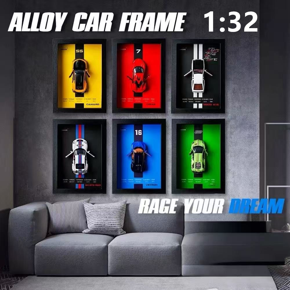 Model Kit Ae86 - 1:32 AE86 911 LP780 Chiron Lykan