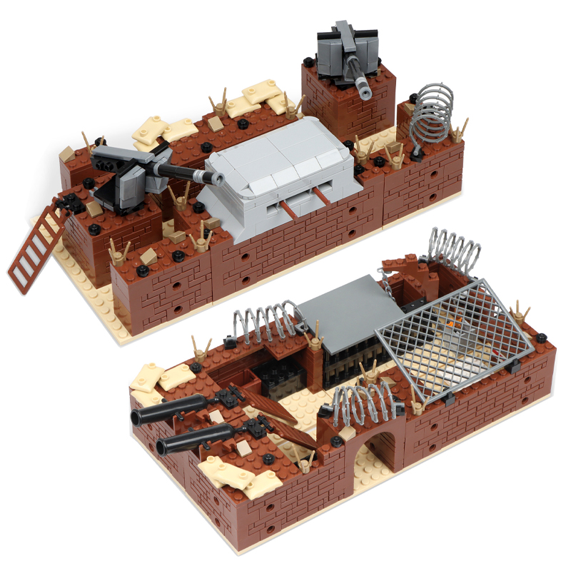 Model Kit Gunpla - Hot WW2 Military Trench Bunker Defense