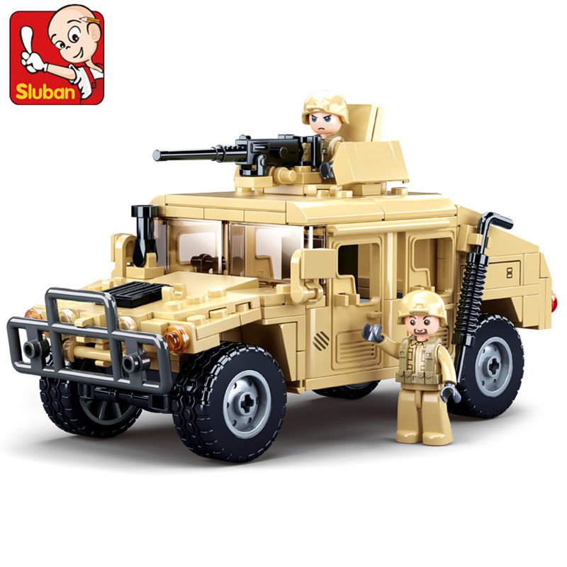 Model Kit Gunpla - 265PCS WW2 Military SWAT H1 Assault
