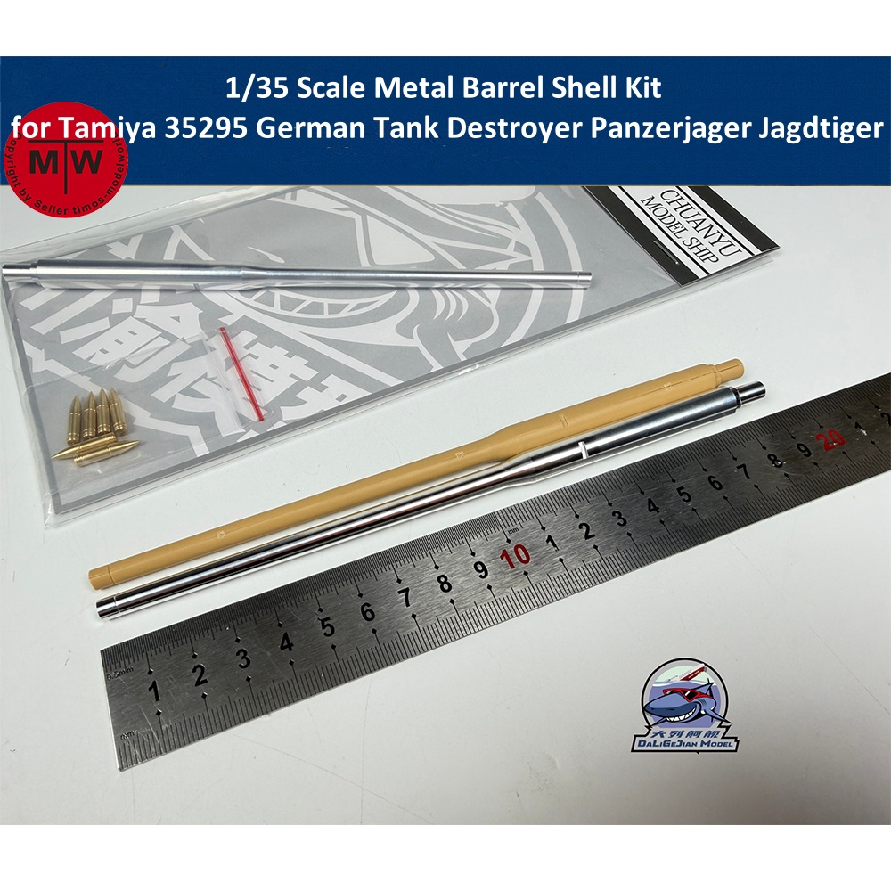 Model Kit Destroyer - 1/35 Scale Metal Barrel Shell Kit