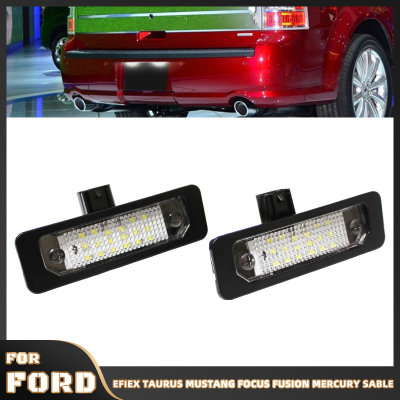 Model Kit Mustang - 1 Pair License Plate LED Light