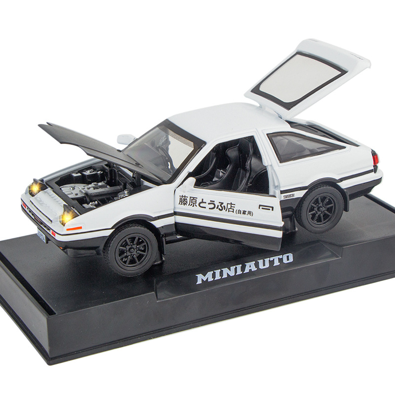 Model Kit Ae86 - 1:32 INITIAL D AE86 Car Model