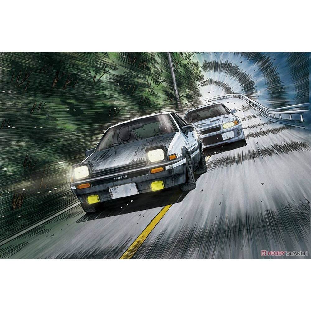 Model Kit Ae86 - Prefabricated assembly model Aoshima-05954-A 1/24 Initial