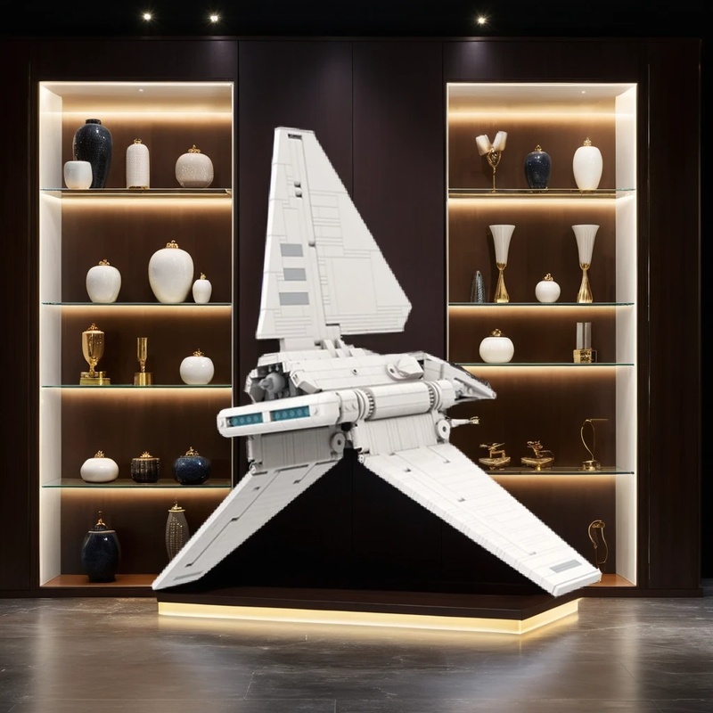 Model Kit Expert - 1213pcs MOC Imperial Lambda Class Shuttle