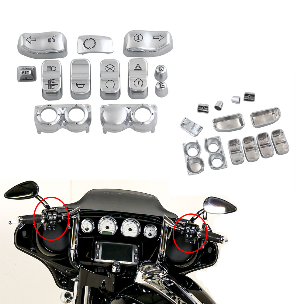 Model Kit Harley Davidson - Motorcycle Accessory Hand Switch Housing Button