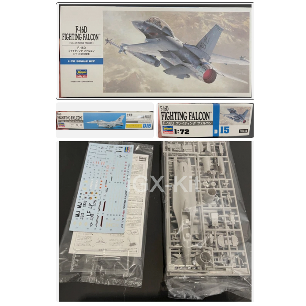 Model Kit F16 - 1:72 Scale US F16 F16D F-16D