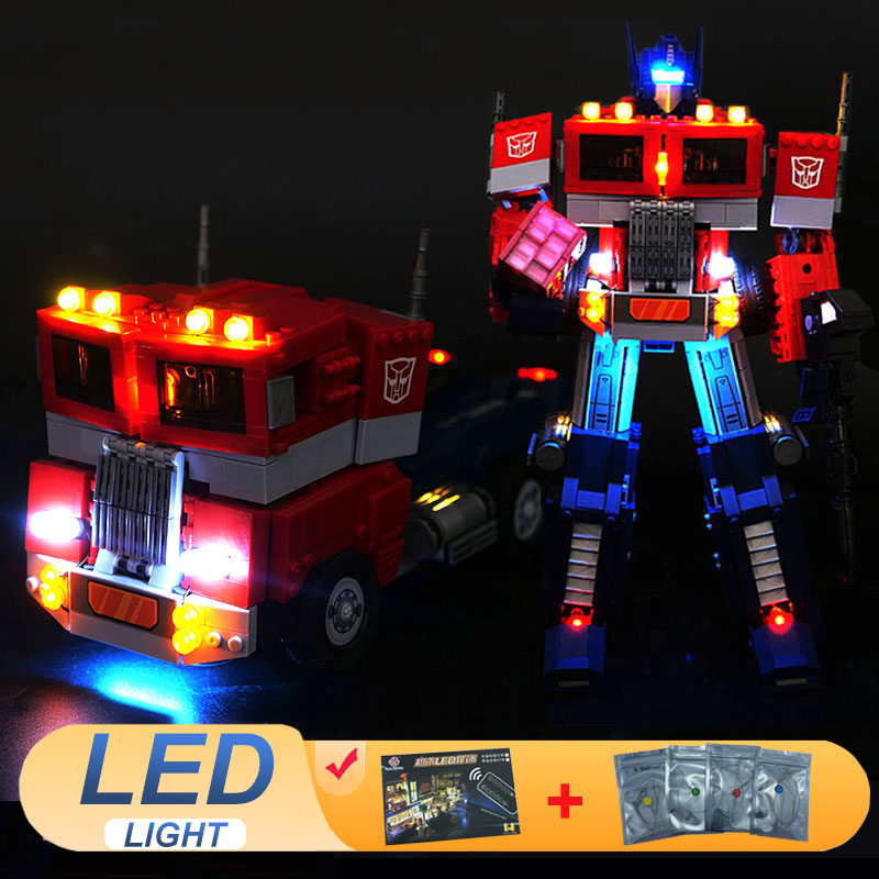 Model Kit Optimus - LED Light Kit For LEGO 10302