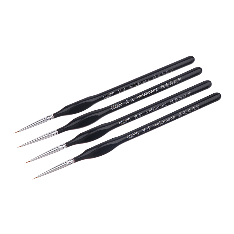 5Pcs Precision Fine Tip 00000  - Model Kit Acrylic Paint review and price