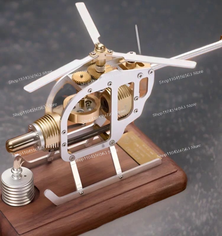 Mini Stirling Engine Helicopte - Model Kit Helicopter review and price