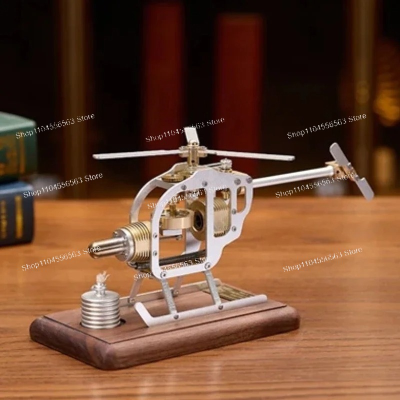 Mini Stirling Engine Helicopte - Model Kit Helicopter review and price