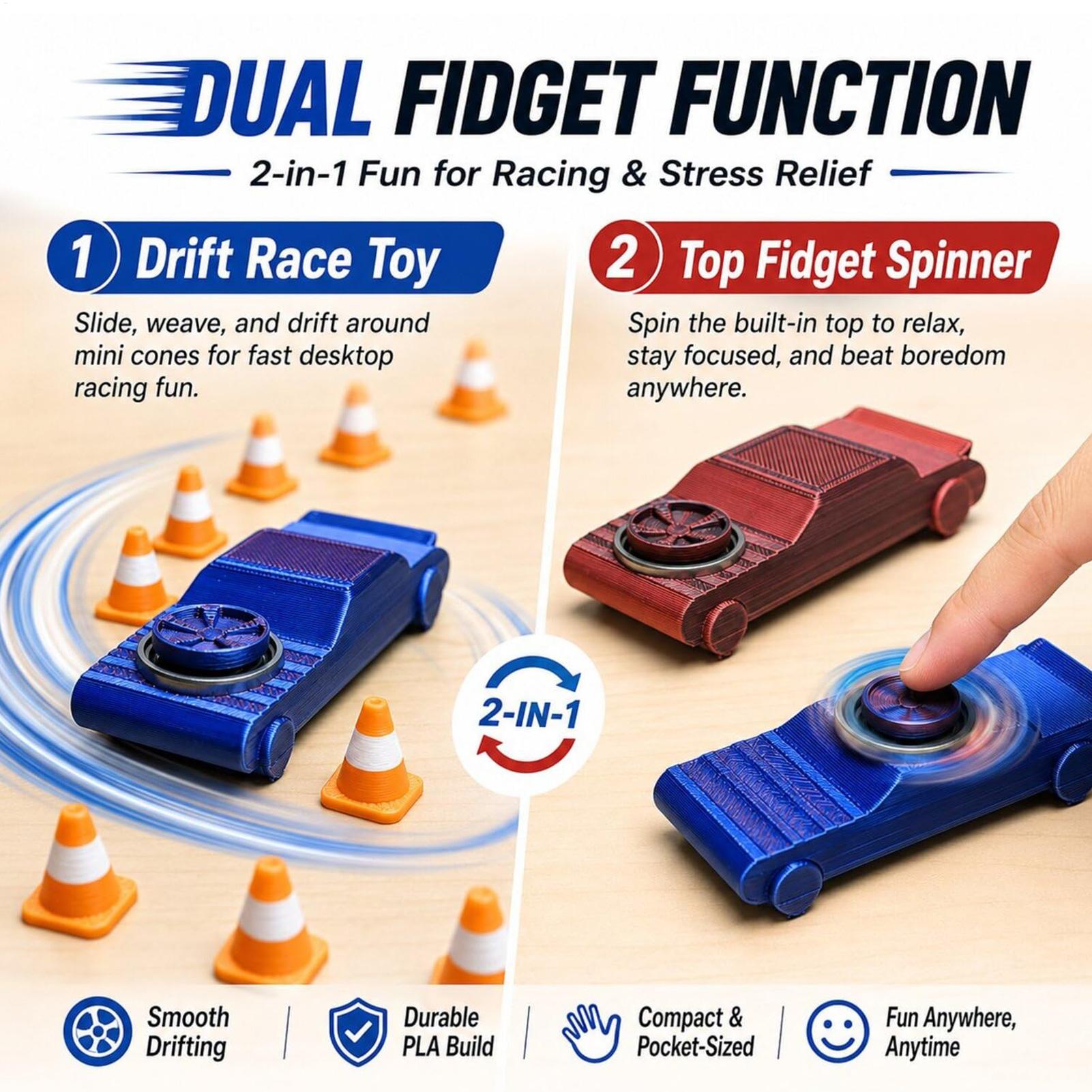 Mini Pocket Drift Car Fidget T - Model Kit Game review and price