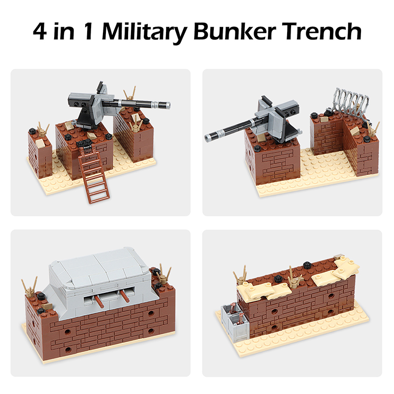 Hot WW2 Military Trench Bunker - Model Kit Gunpla review and price