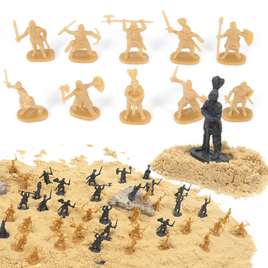 100pcs Random Medieval Knight  - Model Kit Gunpla review and price