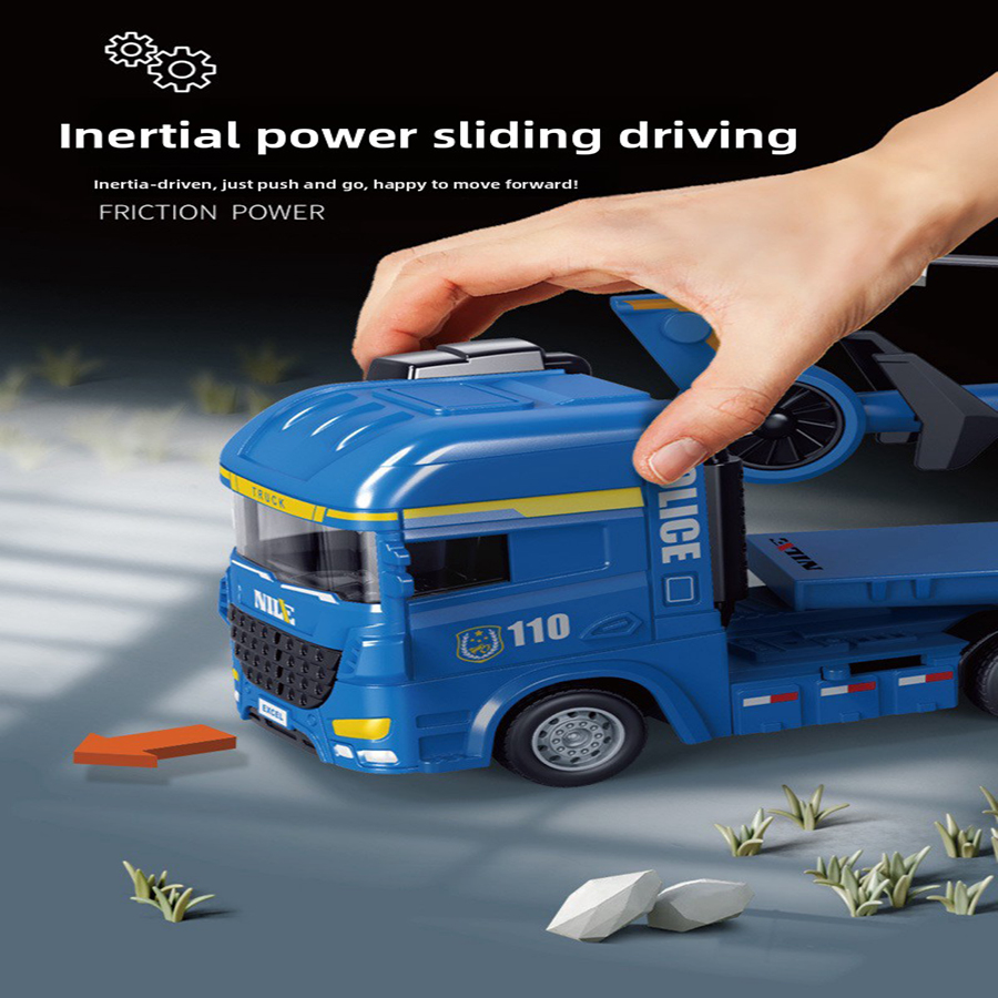 1pcs- Mini Inertia semi-traile - Model Kit Girl review and price