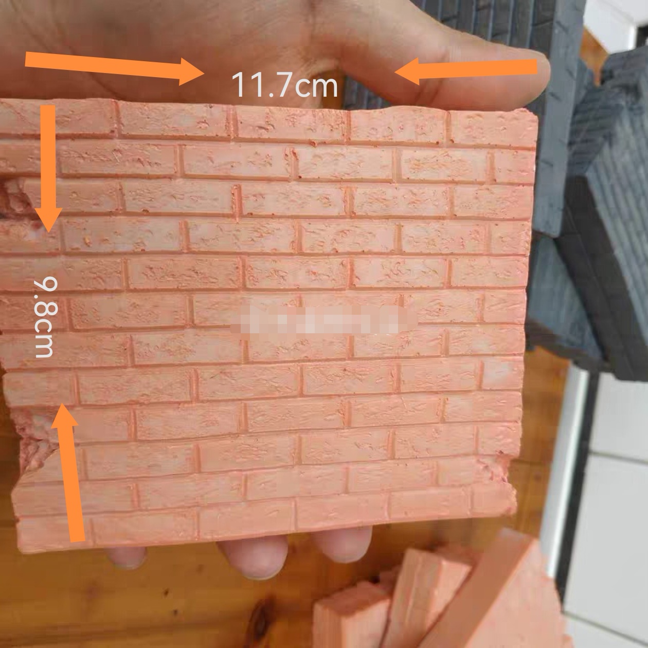 Miniature Brick Wall Plaster D - Model Kit Gunpla review and price