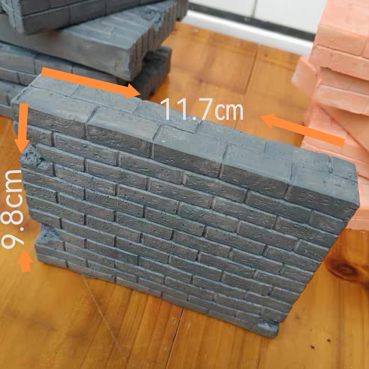 Miniature Brick Wall Plaster D - Model Kit Gunpla review and price