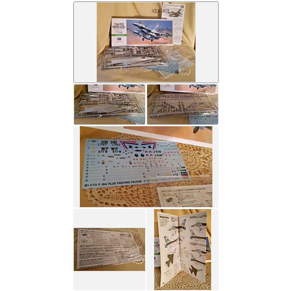 Hasegawa 00231 1/72 Scale US F - Model Kit F16 review and price