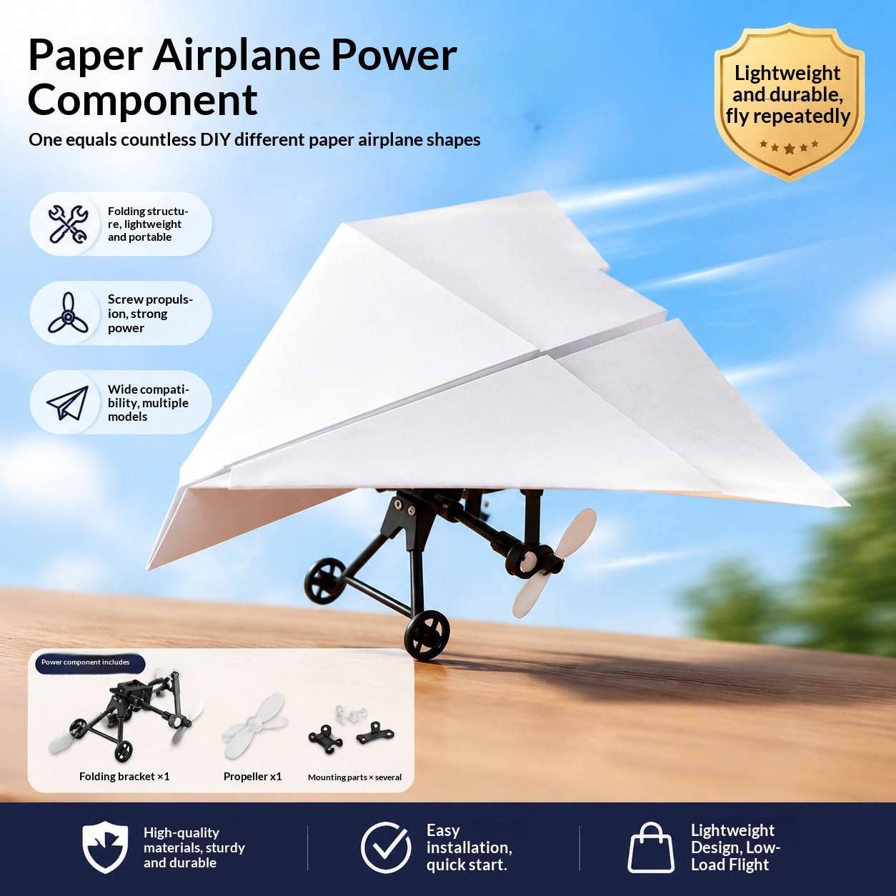 Diy Paper Plane Power Kit Fold - Model Kit Expert review and price