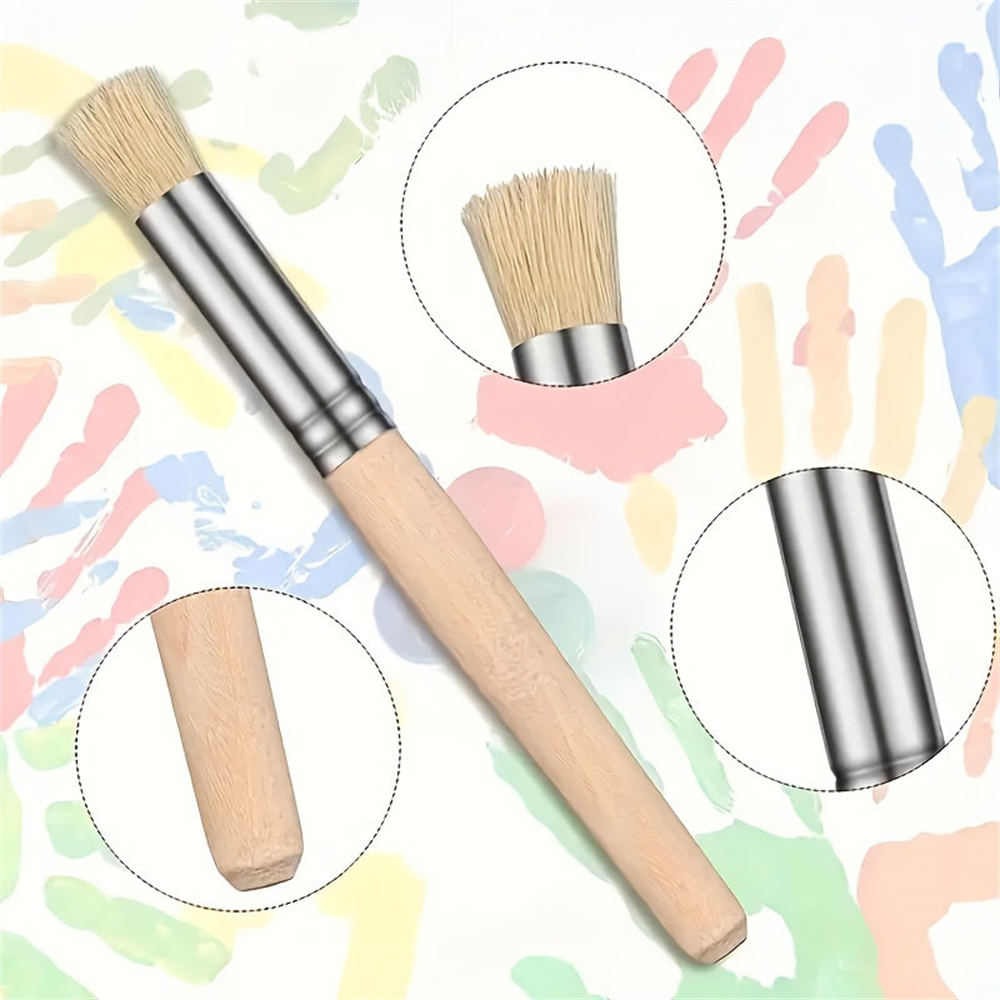 6/12/18pcs Stencil Paint Brush - Model Kit Acrylic Paint review and price