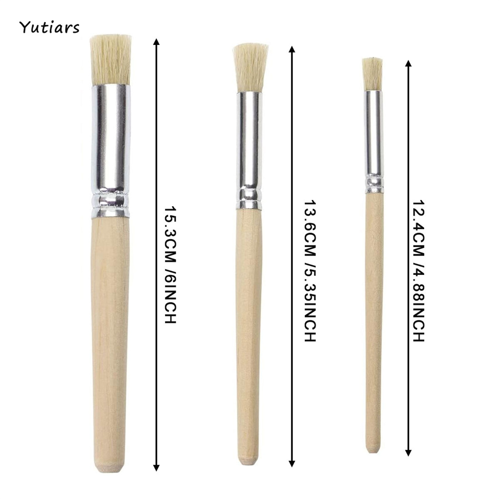 6/12/18pcs Stencil Paint Brush - Model Kit Acrylic Paint review and price