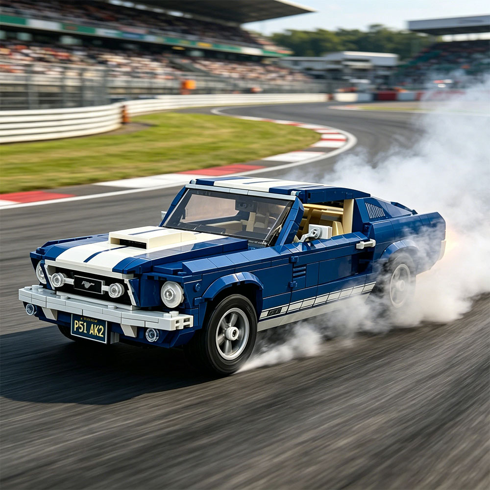 MOC 1471PCS Mustangs Sports Ra - Model Kit Mustang review and price