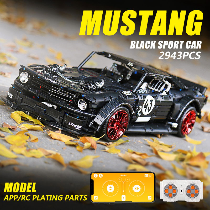 2943pcs City Technical APP Rem - Model Kit Mustang review and price