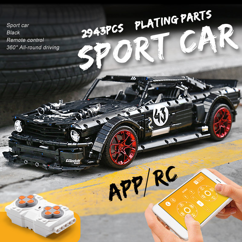 2943pcs City Technical APP Rem - Model Kit Mustang review and price