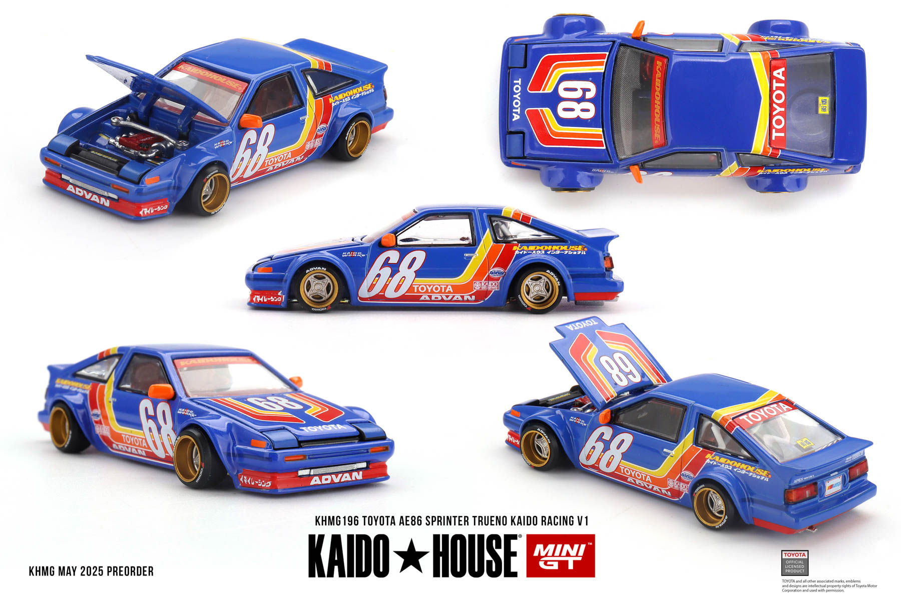 Kaido House + MINIGT Toyota AE - Model Kit Ae86 review and price