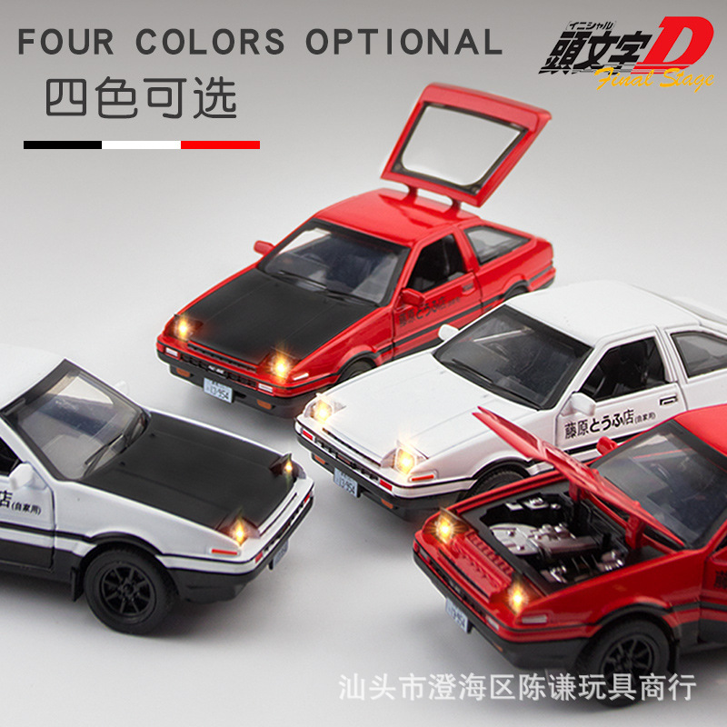 1:32 INITIAL D AE86 Car Model  - Model Kit Ae86 review and price