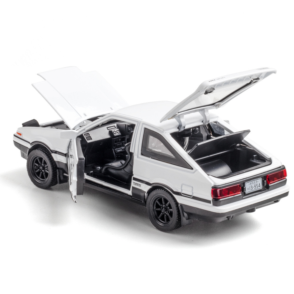 1:32 INITIAL D AE86 Car Model  - Model Kit Ae86 review and price