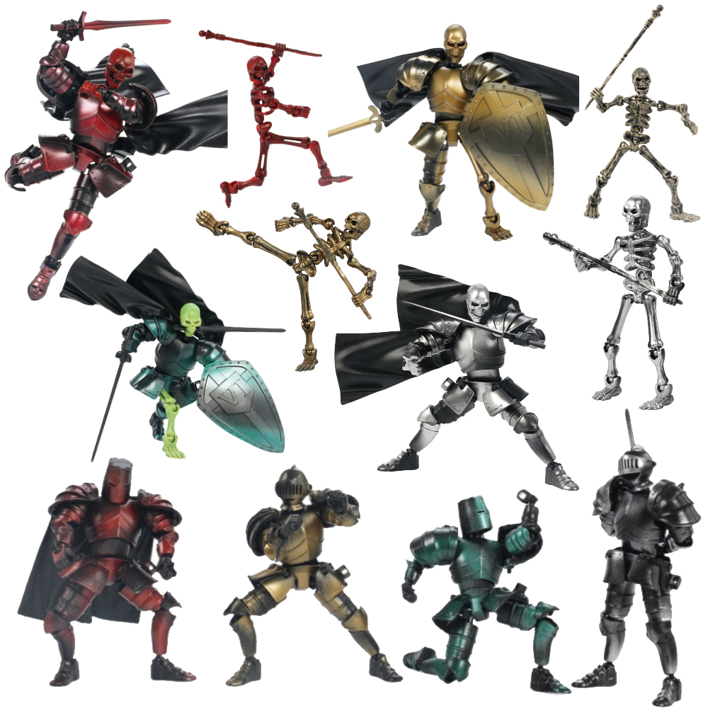 Medieval Knight Skeleton Actio - Model Kit Gunpla review and price