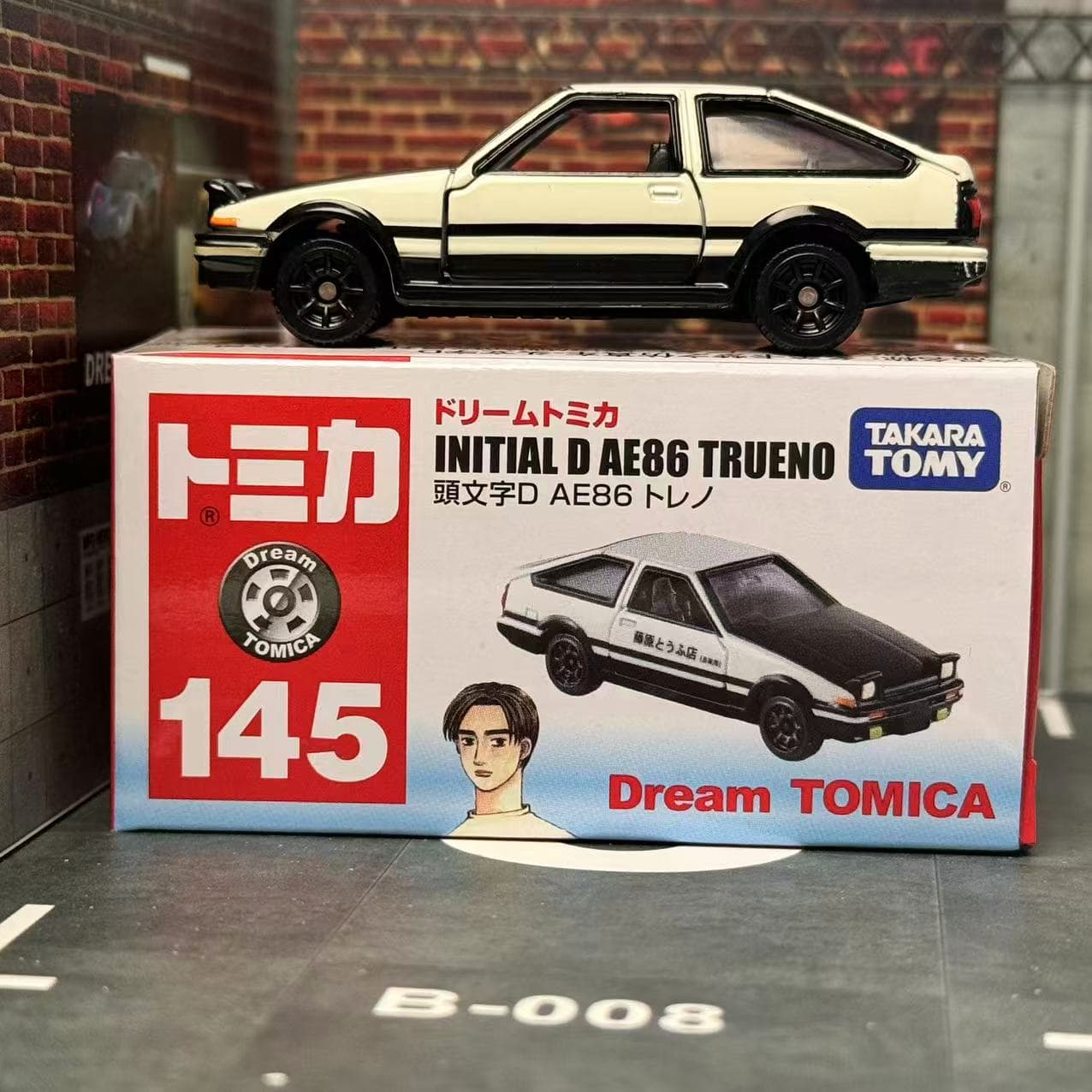 Dream Tomica NO. 145 Initial D - Model Kit Ae86 review and price