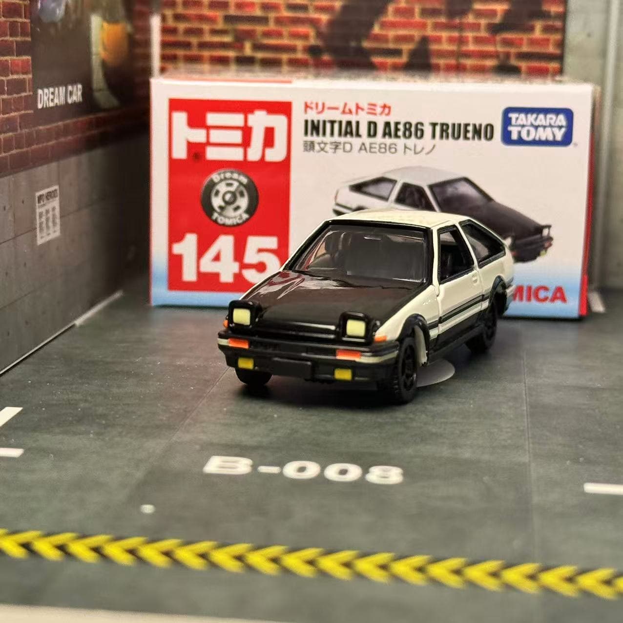 Dream Tomica NO. 145 Initial D - Model Kit Ae86 review and price