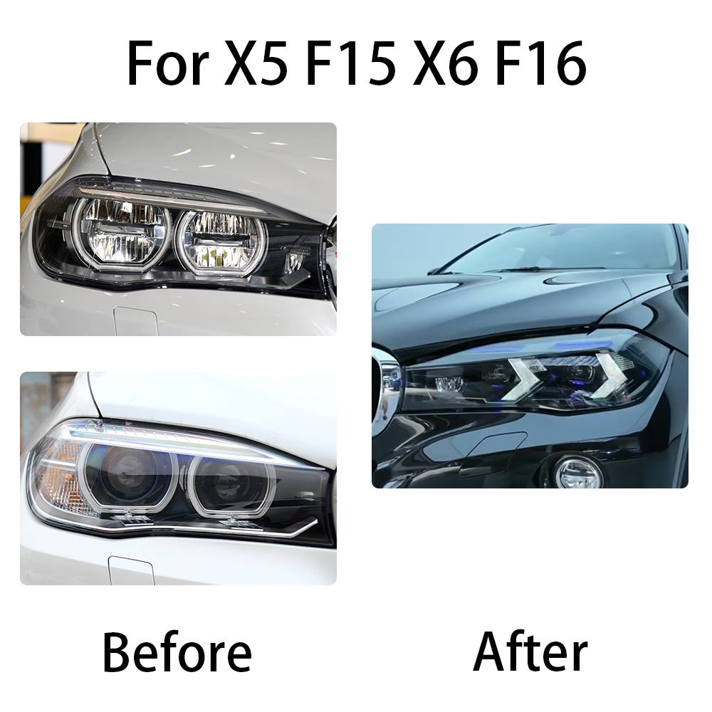 Headlight for Bmw X5 F15 Led H - Model Kit F16 review and price