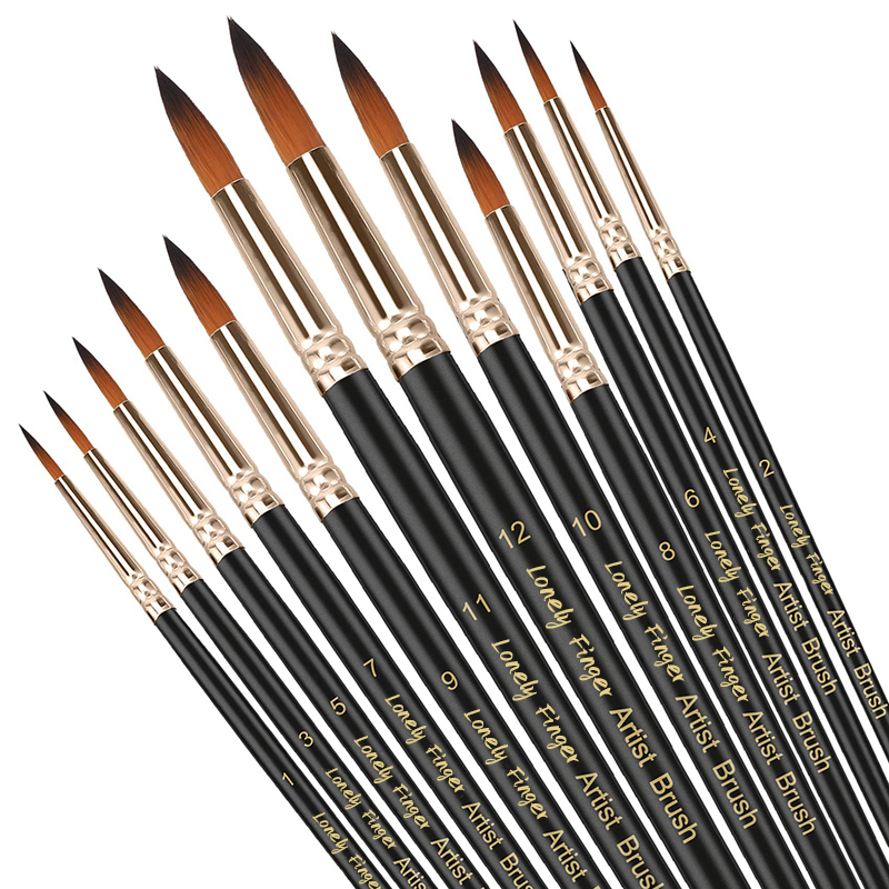 12/24/48pcs Paint Brushes Set  - Model Kit Acrylic Paint review and price