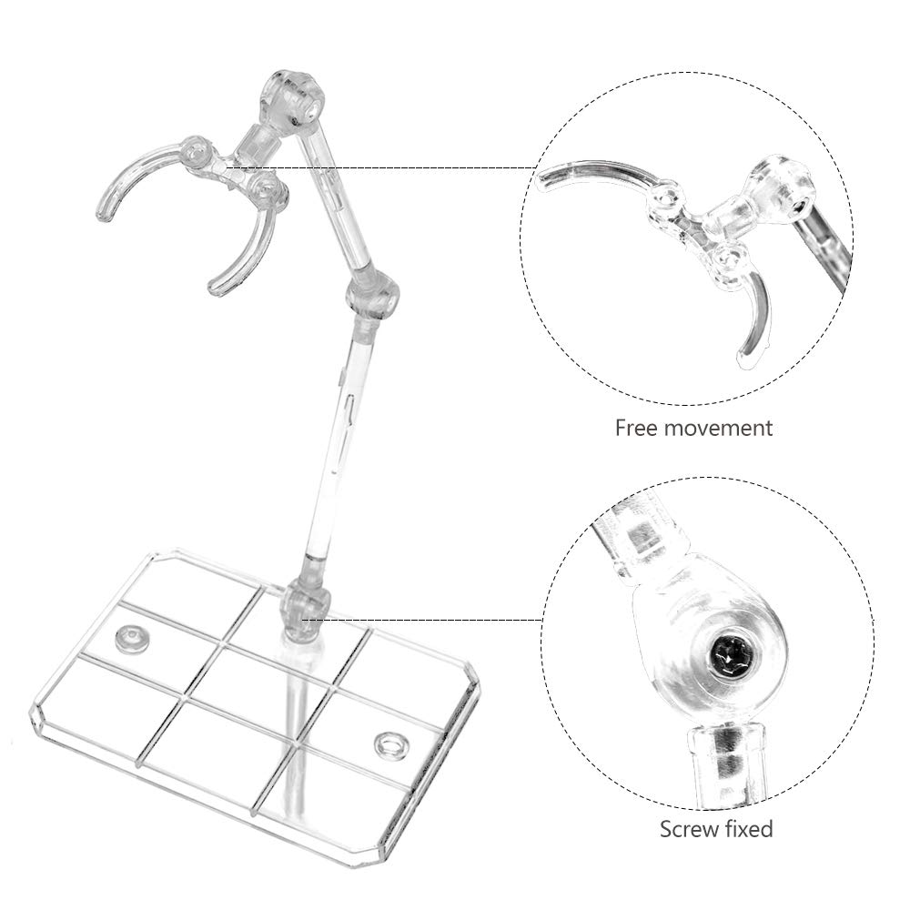 Clear Action Figure Stand,Asse - Model Kit Gunpla review and price
