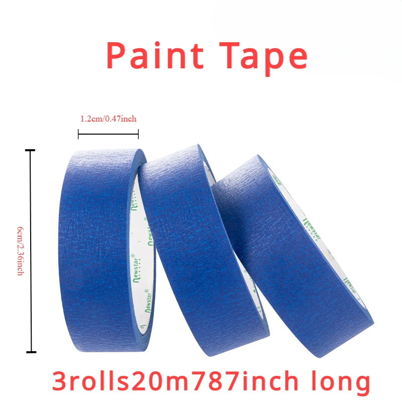 3 Roll/Set Paint Tape Multi-Su - Model Kit Paint Remover review and price