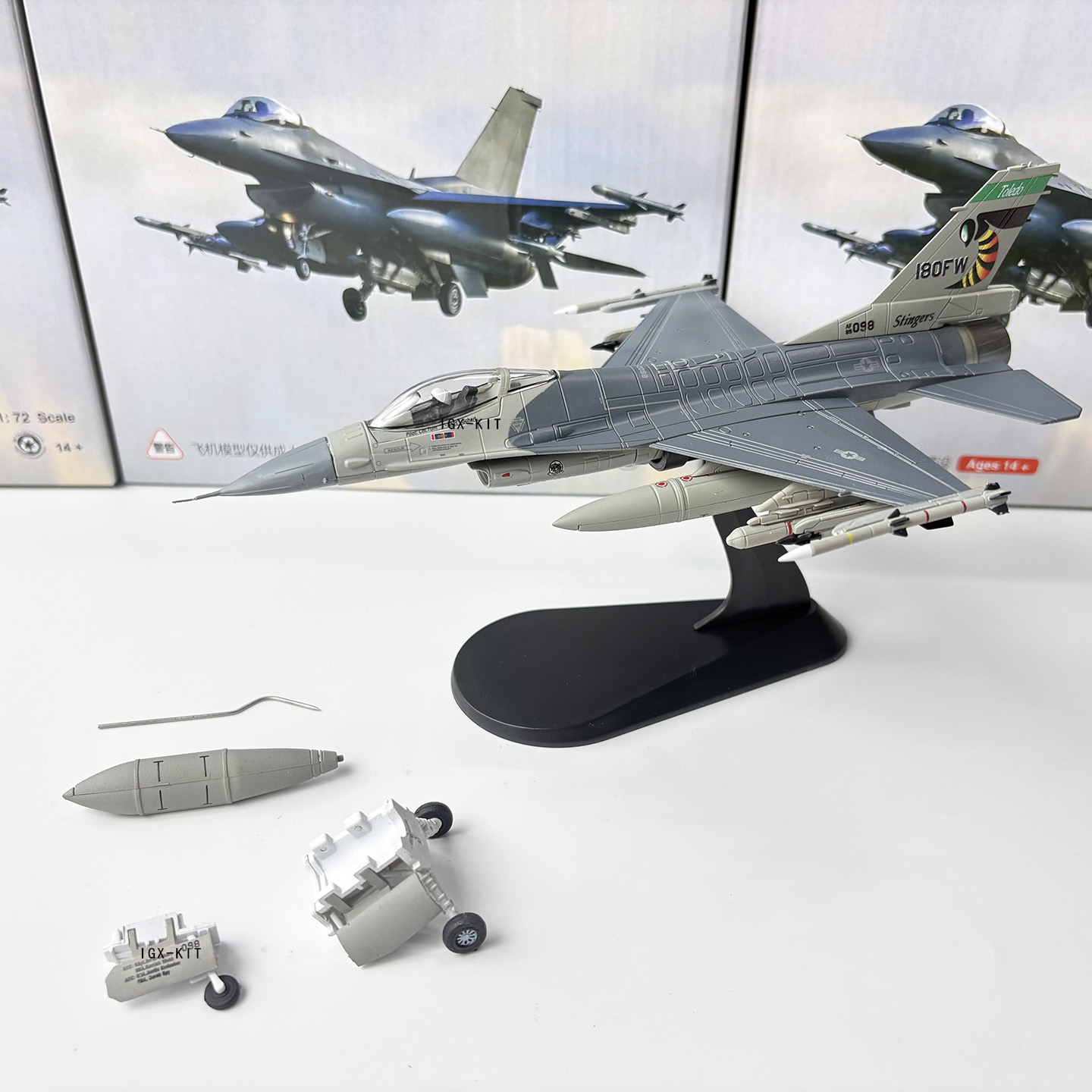 1/72 Scale U.S. Air Force F-16 - Model Kit F16 review and price