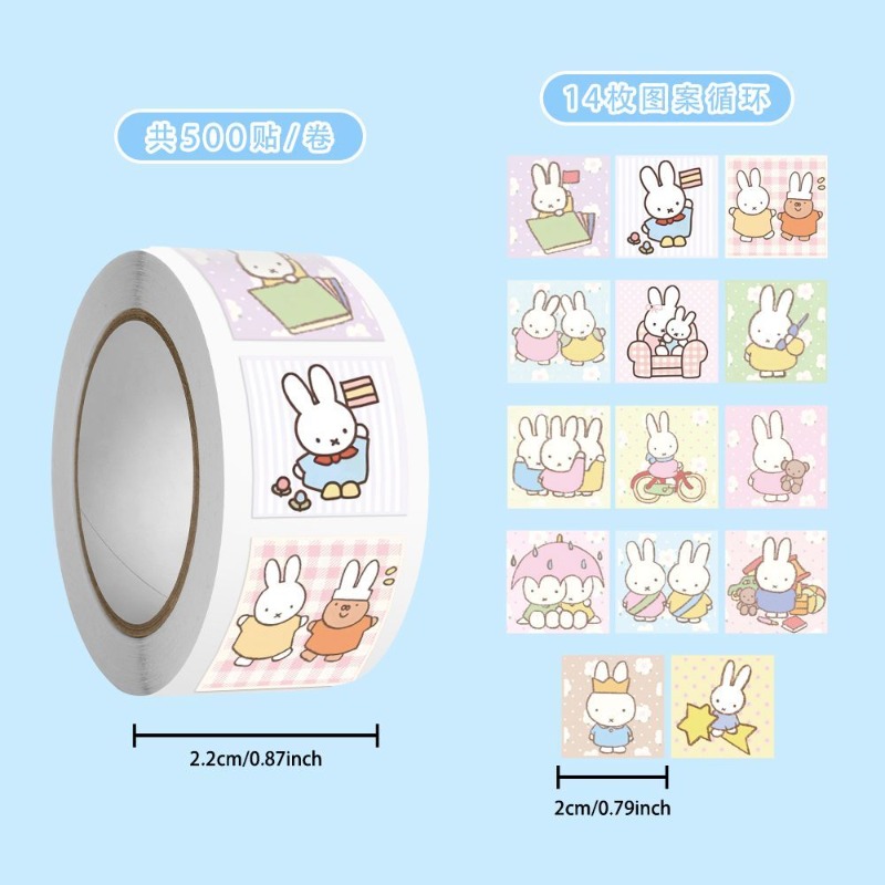 Miffy 500pcs Roll Sticker High - Model Kit Game review and price