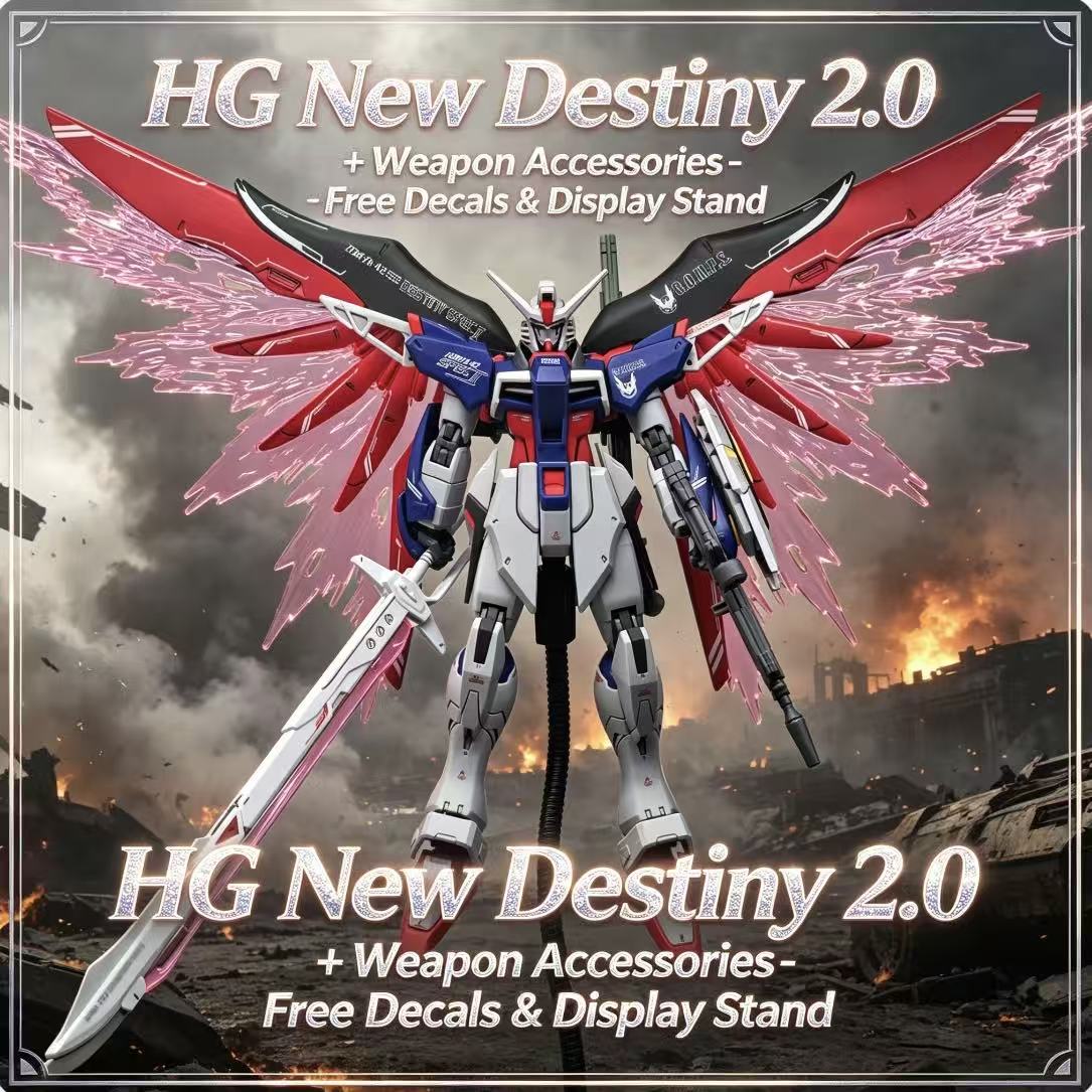 224 HG 1/144 Destiny Spec II F - Gundam Model Mg review and price