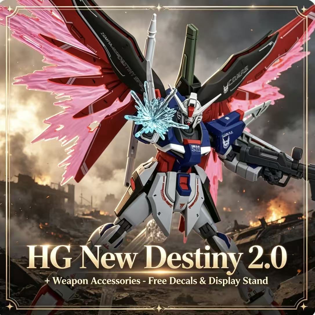 224 HG 1/144 Destiny Spec II F - Gundam Model Mg review and price