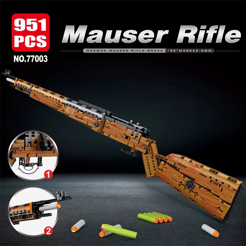 MOC Tactical Rifle Building Bl - Model Kit Gunpla review and price