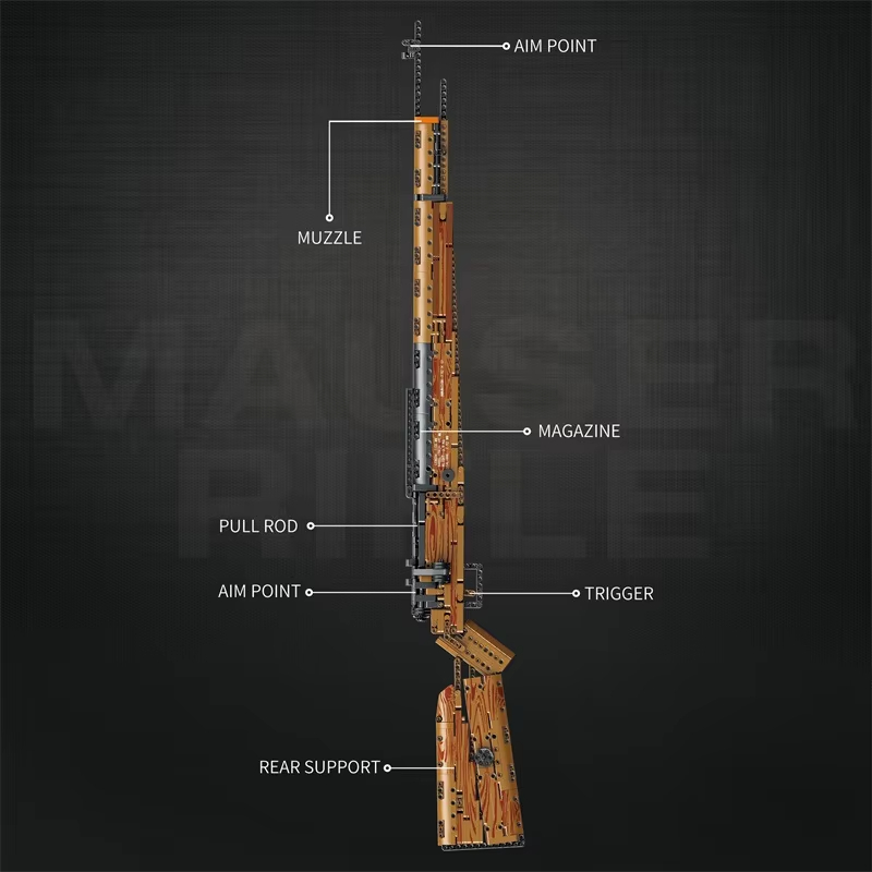 MOC Tactical Rifle Building Bl - Model Kit Gunpla review and price