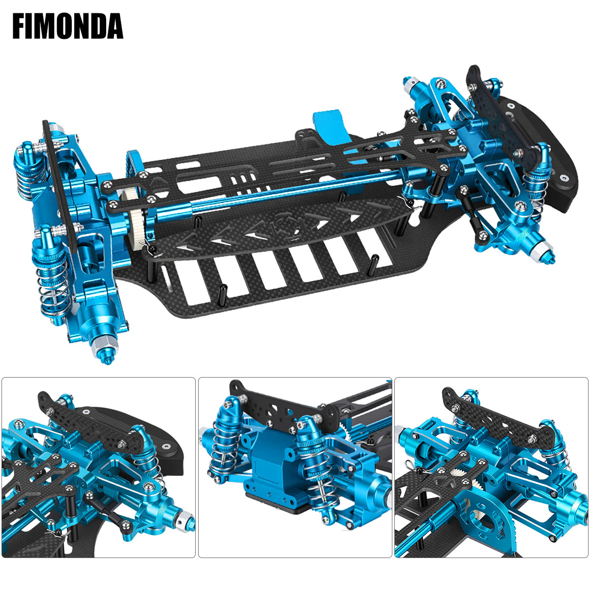 Aluminum & Carbon Fiber Frame  - Model Kit Helicopter review and price