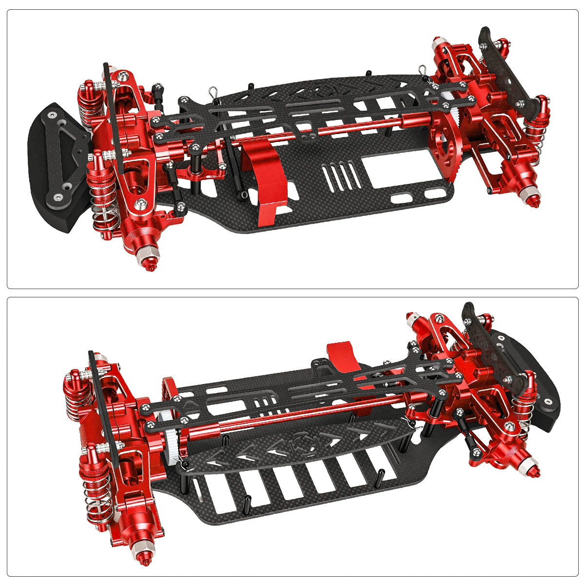Aluminum & Carbon Fiber Frame  - Model Kit Helicopter review and price