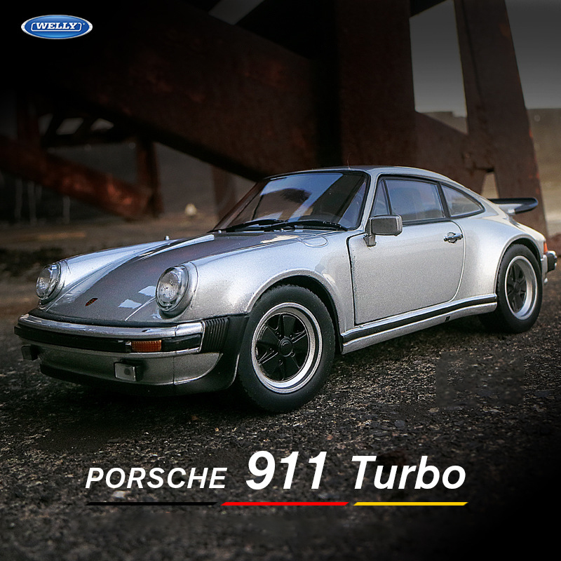 WELLY 1:24 Porsche 911 Turbo 3 - Model Kit Mustang review and price